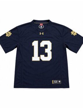 CJ Carr #13 Notre Dame Irish 2026 Blue Navy Home Jersey Men's Sizes NWT Stitched